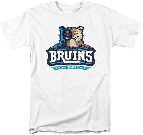 Miniatura 6 de Bob Jones University Official Distressed Primary Logo Unisex Adult T Shirt