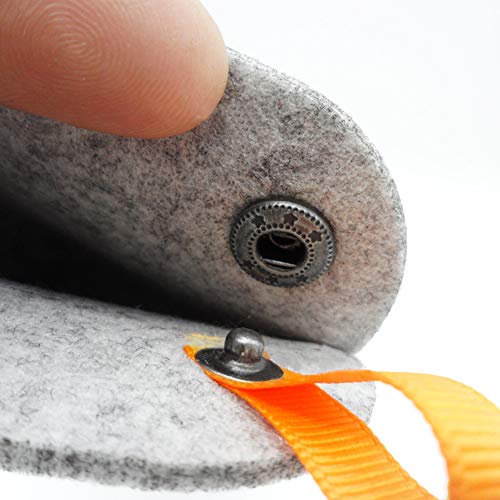 Image of Eyeglasses Bag Original Design Portable Soft Felt Slip In Pouch Case for Sunglasses