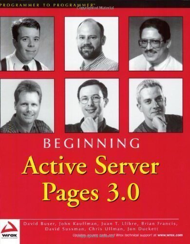 Beginning ASP 3.0 (Programmer to Programmer) by Buser, David, Kauffman, John, Llibre, Juan T., Francis, Bria published by John Wiley & Sons (2000)