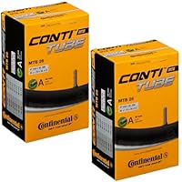 Continental Unisex MTB-Schlauch 66 cm (26 Zoll), schwarz, [47-559->62-559]