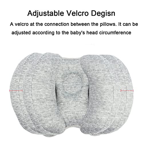 Yufiova FBA-HD04 Upgrade 2 In 1 Baby Travel Pillow - Banana Shape Adjustable Baby Neck Head Support Car Seat Insert Pillow thumb #4