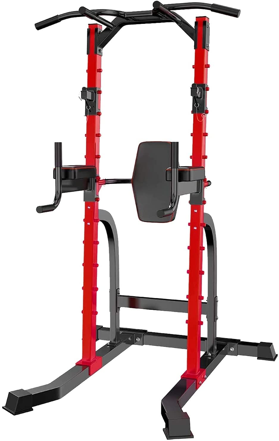 ZENOVA Power Tower Pull Up Bar Station Workout Dip Station Multi