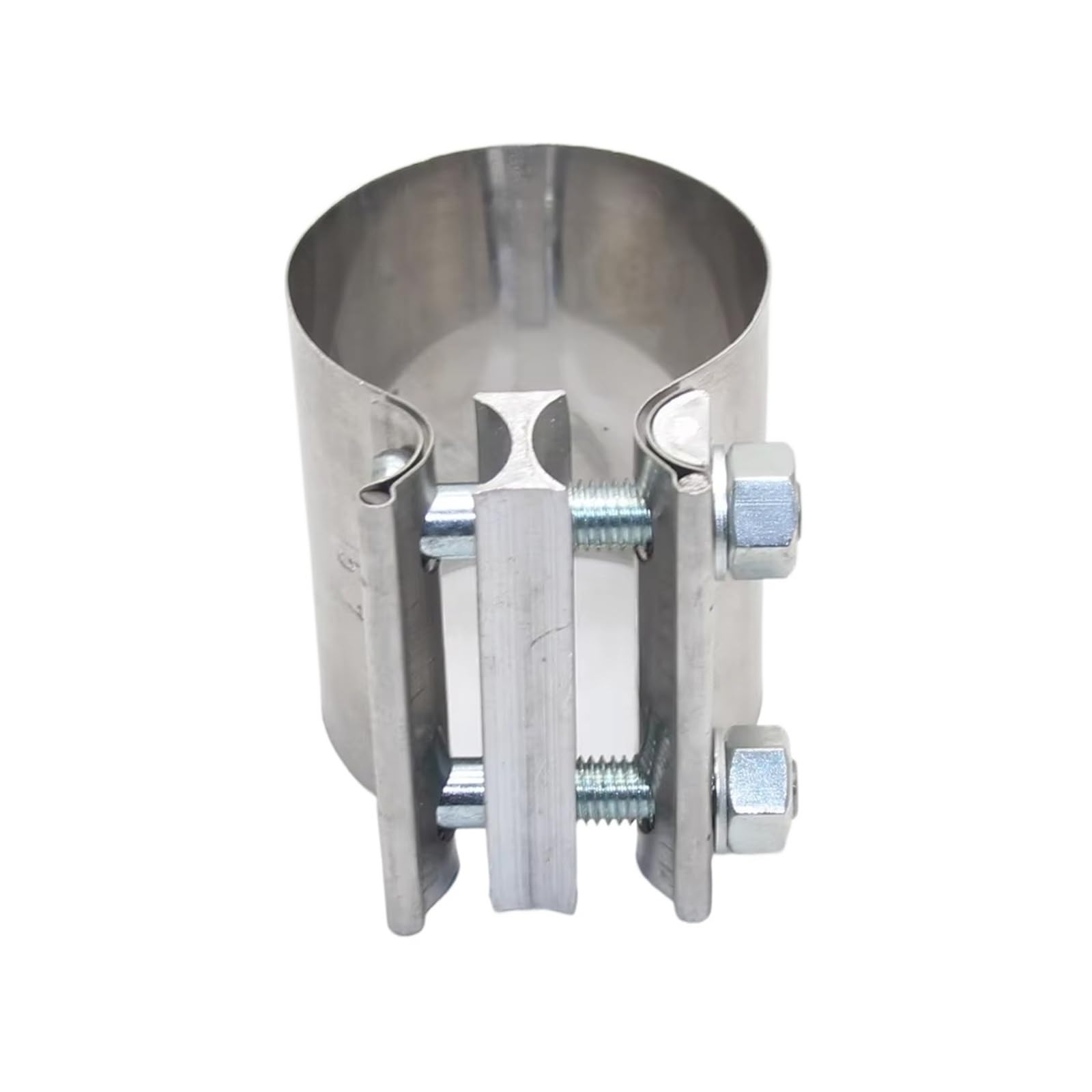 Rtgcx 63Mm 1Pc 40/45/50/55/57/60/ Car Accessories Stainless Steel Universal Exhaust Pipe Connection Hoop Strong Steel Pipe Clamps