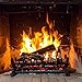 B&B Charcoal Piñon Mini Logs – 0.65 cu. ft. Pack, 18 lbs of 100% Natural Piñon Pine Firewood for Fire Pits, Fireplaces, Chimineas & Campfires – Long Burning, Aromatic, Clean-Burning Logs (1 Pack)