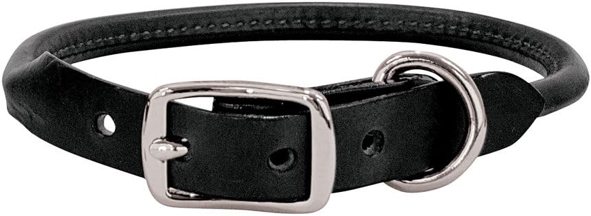 Weaver Leather Briarwood Rolled Collar, 5/8 x 11-Inch, Brown