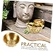 Cabilock Copper Bowl Brass Money Bowls Retro Chinese Cornucopia Bowls Feng Shui Wealth Porsperity Figurine Treasure Fortune Bowls Success Decoration (Golden) Gold Bowls Decorative