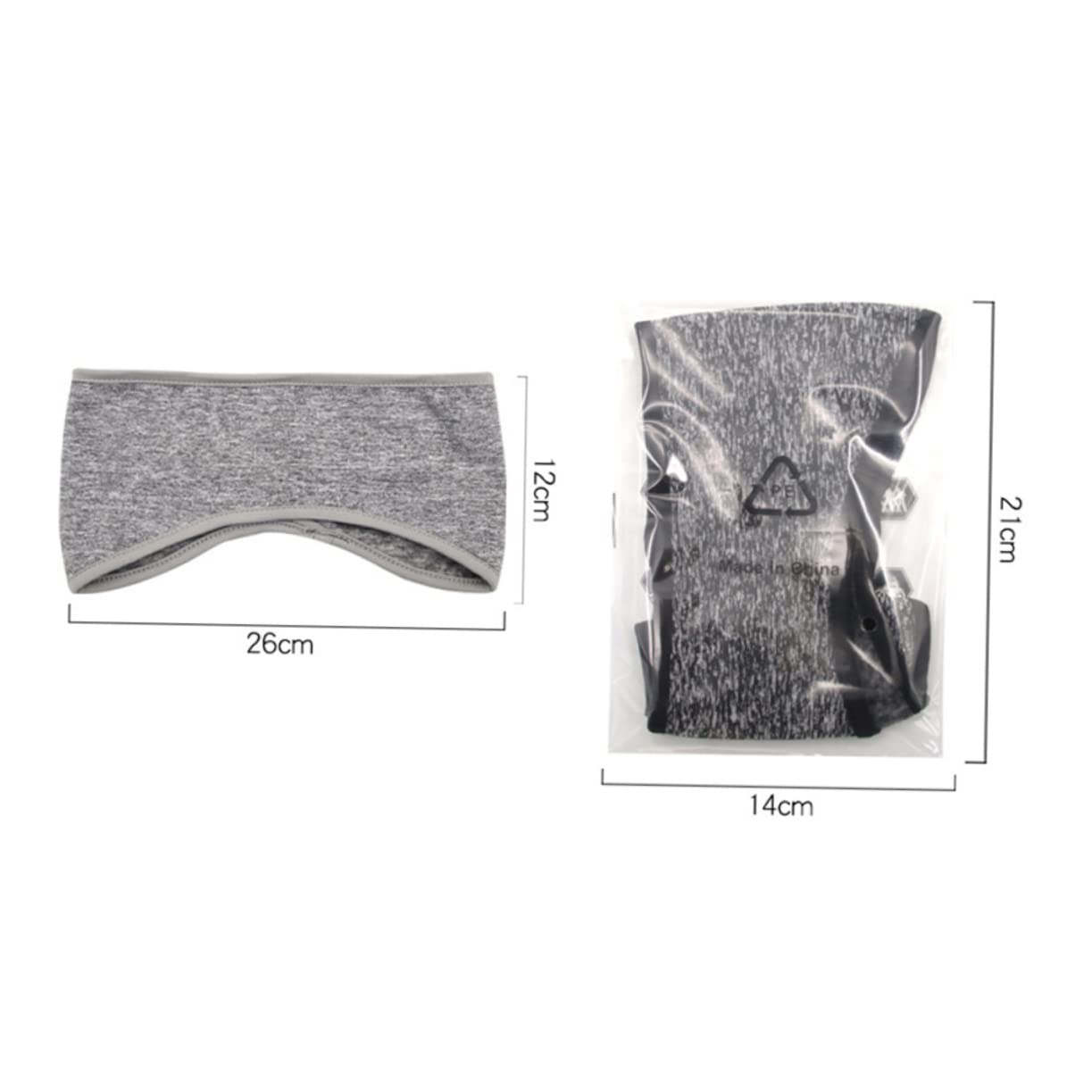 ifundom 3 Set Fascia Per Correre Protezione Per Le Orecchie Scalda Orecchie Invernali Più Caldo Sport Della Fascia Dell'uomo Paraorecchie Da Corsa Poliestere 3 Pezzi * 3
