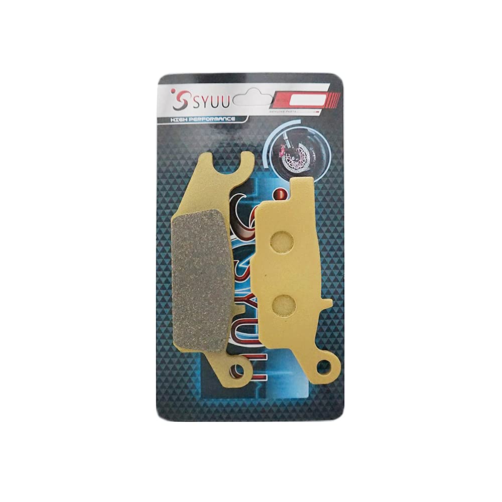 Kit De Plaquettes De Frein Avant Et Arrière Compatibles Avec Yamaha Raptor 250 YFM250 YFM250R 2008-2012, Raptor 250 YFM250RSP Special Edition 2008. Kits De Rechange De Plaquettes De Frein Avant Et