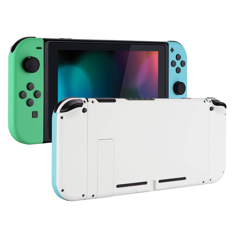 eXtremeRate Carcasa con Botones para Nintendo Switch - Funda Protectora de Reemplazo para Joycons y Consola, Shell de Bricolaje con Teclas para Nintendo Switch Accesorios (Negro) — view 10