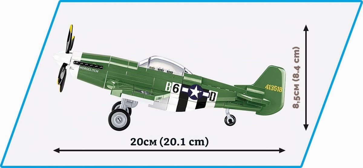 COBI Mustang P-51D Amérique du Nord