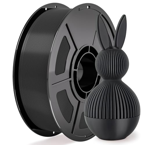 Image of 3D Printer PLA Filament Black30-300mm /s for Bambu Lab 3D PrinterAMS,AMSLite | High toughness is suitable for functional parts;prevents nozzle clogging and air bubbles1.75mm is suitable for Bambu printers