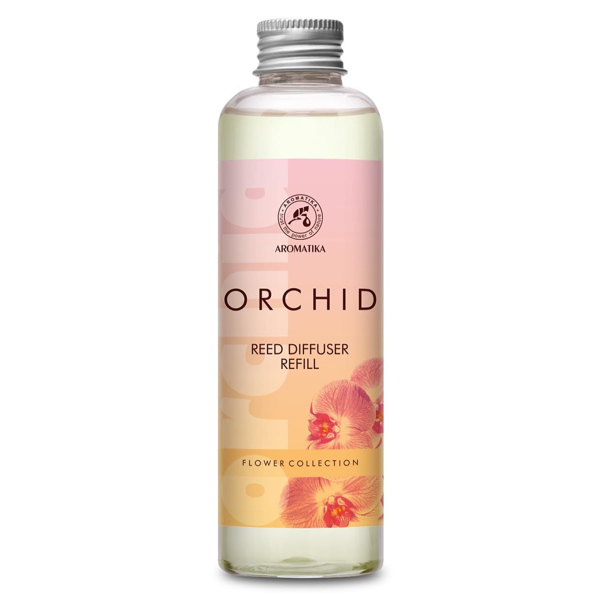 Reed Diffuser Refill Orchid 6.8Fl Oz - Scented Diffuser Refill - Long Lasting Home Fragrance - Room Diffuser Refill - Home Fragrance - Room Freshener - Air Freshener - Floral Scent