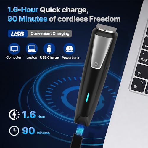 D005 tondeuse heren baardtrimmer - Afbeelding 6