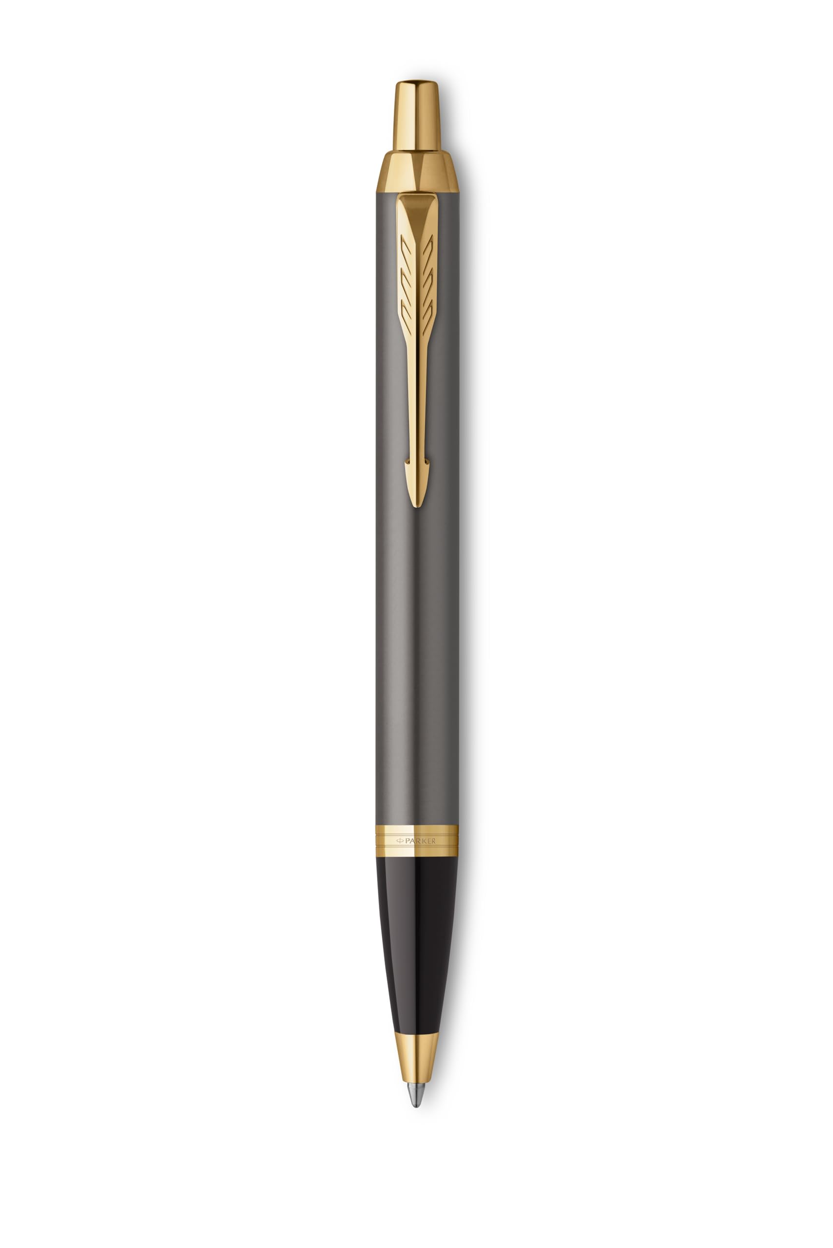 Parker IM Clip-on retractable ballpoint pen Azul 1pieza(s) - Bolígrafo (Azul, Marrón, Clip-on retractable ballpoint pen, Medio, Ambidiestro, 1 pieza(s))