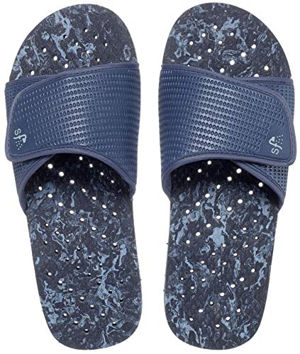 Showaflops Men's Casual, Fashion Sandal, Navy Marble, 9-10