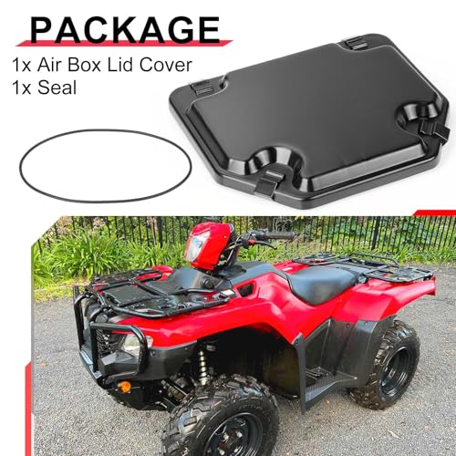Image of Air Box Lid Cover & Seal for Honda Recon 250 TRX250TE TRX250TM TRX250EX TRX250X 1997-2023 17217-HM8-000