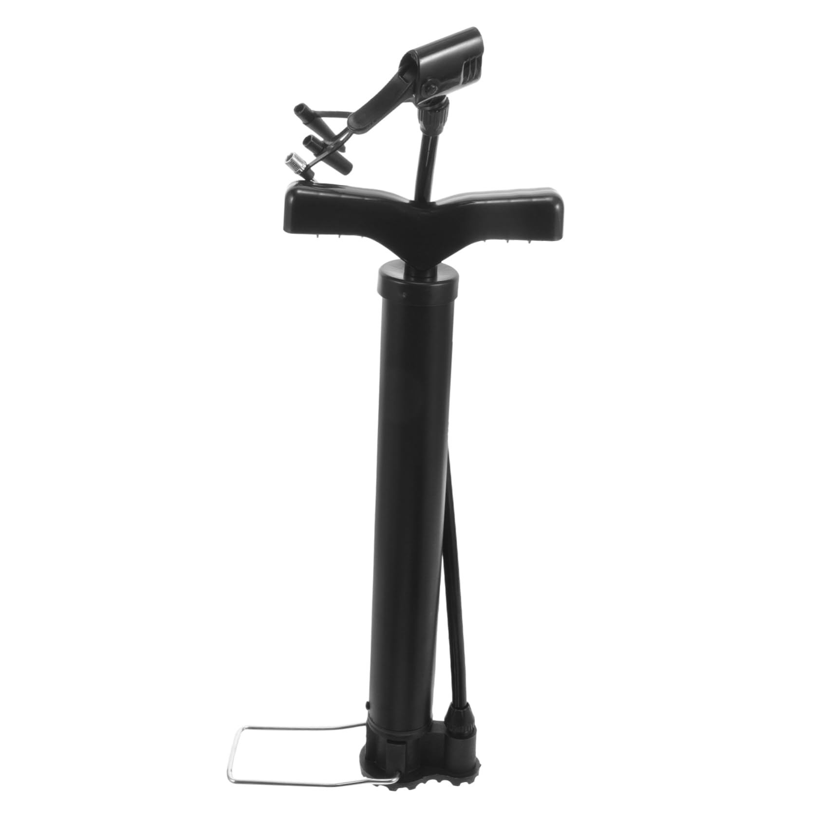 Toddmomy De Bola Pelota Yoga Hinchador Bicicleta Inflador De Bicicleta De Fútbol Manual De Globo De Pelota De Yoga De De Voleibol Acero
