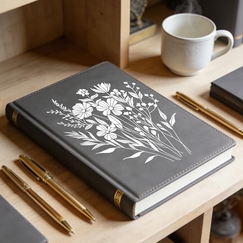 Plantillas florales Sitsink 9 piezas reutilizables de ramos vintage para lienzo pared y artesanías 7