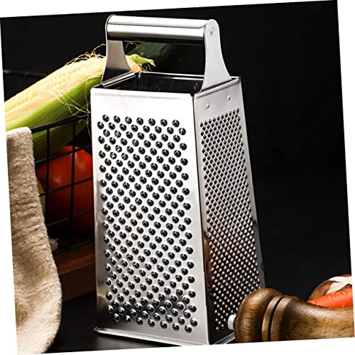 Rallador de acero inoxidable multiuso con mango antideslizante miniatura 6
