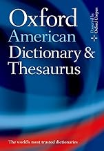 Oxford American Dictionary and Thesaurus