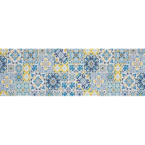 HomeLife Non-Slip Washable Kitchen Rug Cover