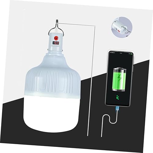 Miniatura 3 de Lámpara de emergencia portátil recargable LED con atenuación multifunción para acampar al aire libre, carga USB, batería de larga duración para