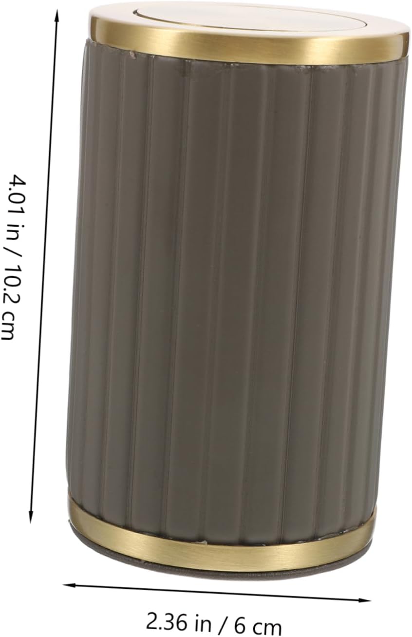 Toothpick Holder Dispenser Automatic Ejector Stylish Retractable Design for Travel Home and Office Use Press Activated Toothpick Deep Gray Aesthetic