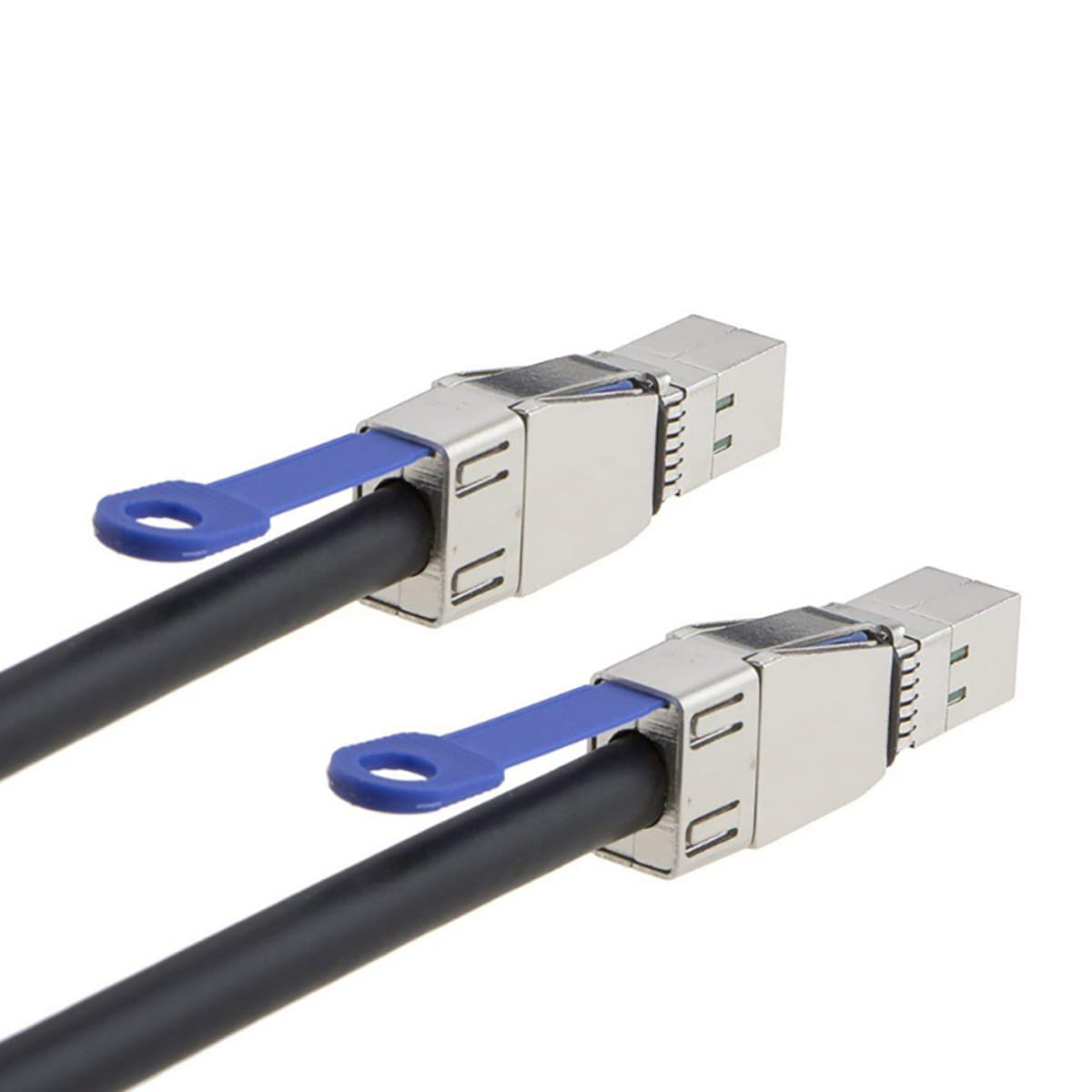 Mini SAS HD SFF-8644 to Mini SAS SFF-8644 Cable with IC – High Speed Server Aggregation Cable, 12Gbps, 28AWG, Low-Loss Flat Interface (3M)