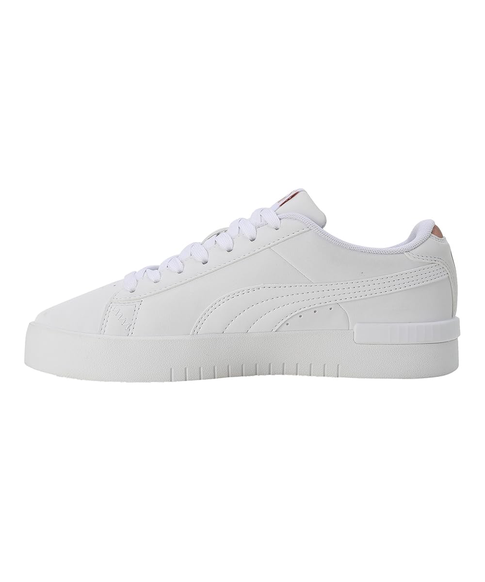 PUMA Jada Renew Nubuck, Girls Football Boots, Puma White Rose Gold, 37.5 EU thumbnail 2