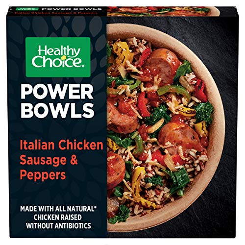 Healthy Choice Power Bowls Italian-Style Chicken Sausage and Peppers, Convenient