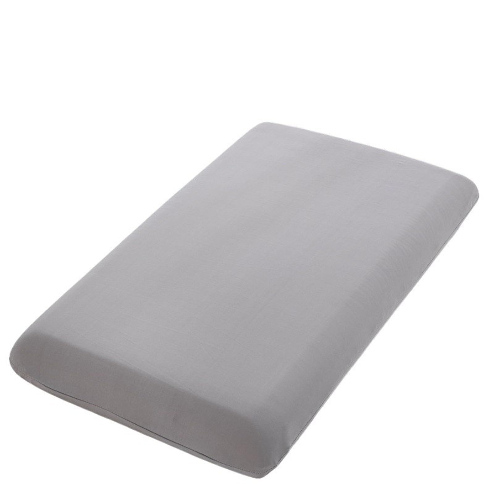 Federa traspirante setosa e rinfrescante in seta ghiacciata, protezione for cuscino fresca estiva(6,35X55 CM)