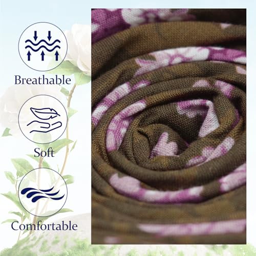 Image of Floral Ties Skinny Tie for Men, Cotton Mens Neckties for Weddings | 2.56'', floral, slim, soft and comfortable, men's neckties for casual, business, party, daily, dating