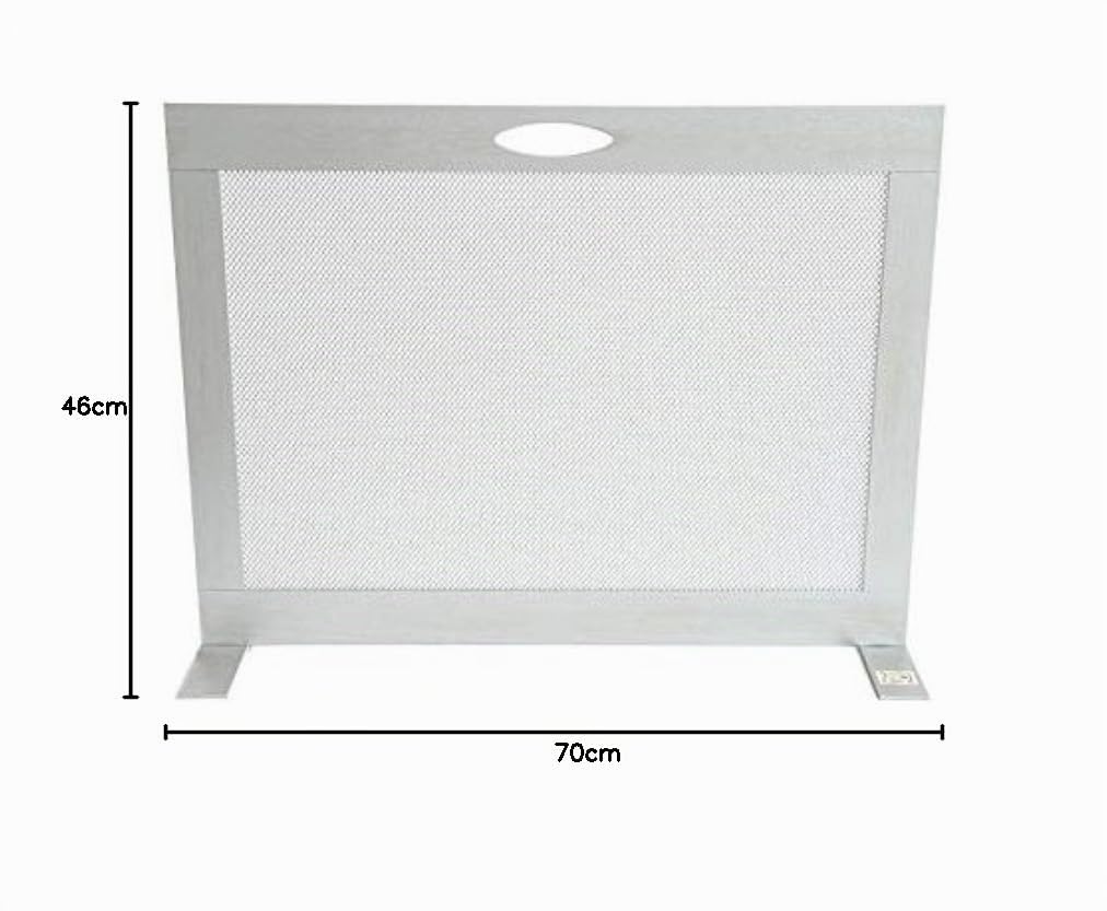 CP72 DESIGN CHROME- PASCINTILLE IN FERRO BATTUTO PER CAMINO CM 70 CRUCCOLINI