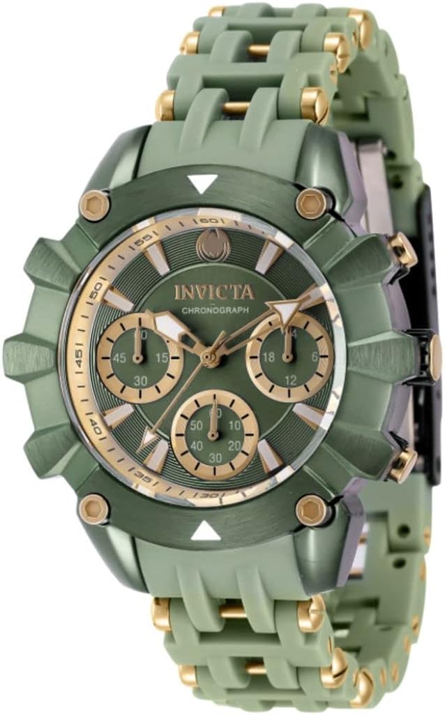 Miniatura 2 de Invicta Sea Spider Quartz Chrono Reloj Esqueletizado Verde 38Mm, Verde
