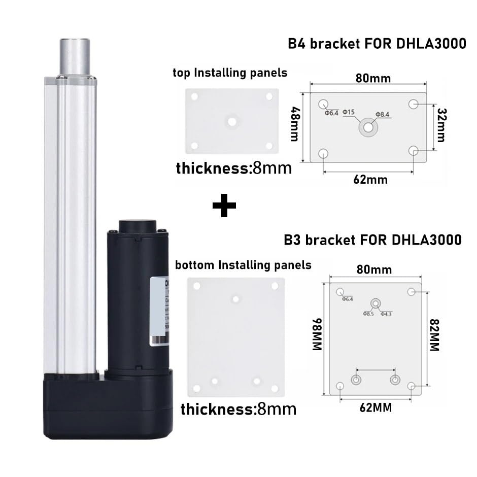 電動リニアアクチュエータ コントロールキット付き 最大推力 2400N 1200N 600N 伸縮ロッド  【kxptso】