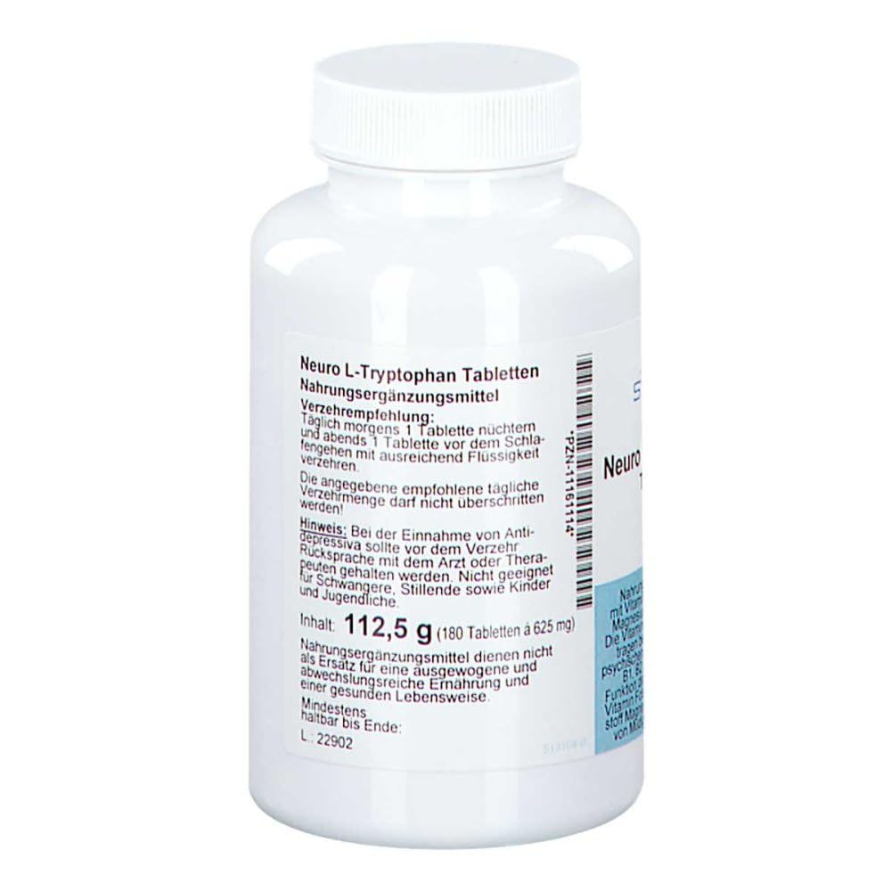 Neuro L-Tryptophan Tabletten, 180 St. Tabletten