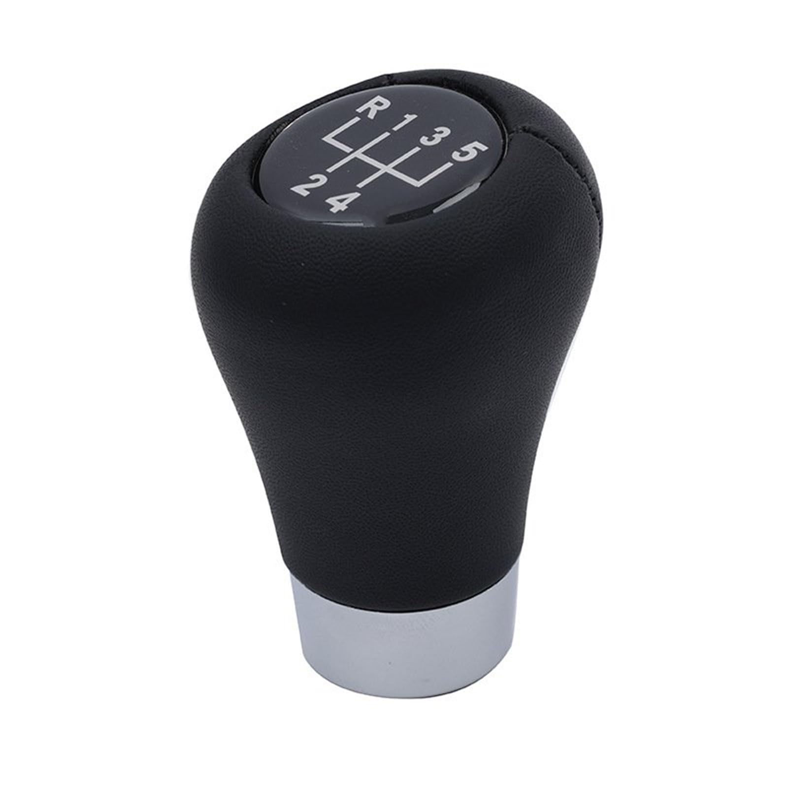 Zyincen Black Speed Gear Shift Knob For Bmw E23 E32 E38 E52 E63 E64 M3 M4 M5 5/6 Speed Manual Gear Shift Knob Shifter Lever Head Replace(For 5 Speed)