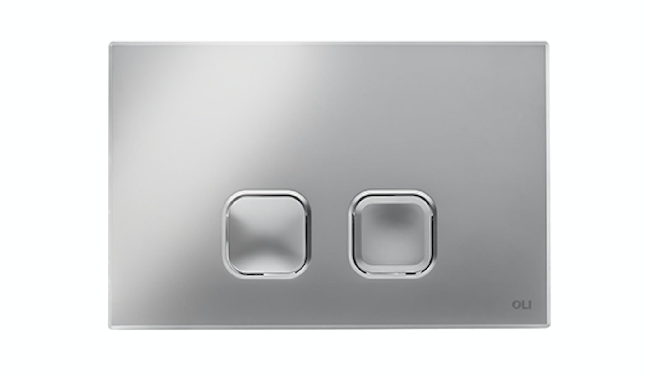 OLI S.​r.​l. PLACCA PLAIN DUAL CROMO LUCIDA