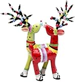 Appletree 6 1/8-Inch Wild Wonderful Winterland by Babs Ceramic Salt and Pepper Shaker Set
