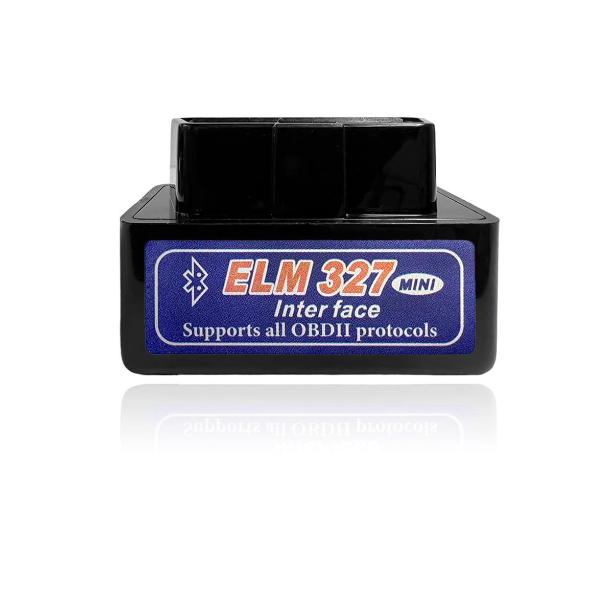 KVAEY OBDII Car Auto Diagnostic Scanner, ELM327 Automotive Bluetooth Scan Tool and Code Reader, Professional Car Bluetooth Engine Fault Code Reader, Universal Car Accessories (Black &amp; Blue)