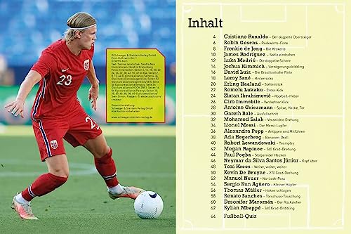 Die besten Fußballtricks I Fussball Buch für Kinder ab 7 Jahren: Mit Poster. Dribbeln, passen, schießen - Geschenk für Jungen + Mädchen (Fußball-Kids)