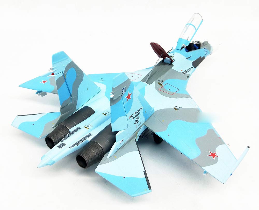 JCWINGS Russian SU-30M2 Flanker-C 1/72 diecast Plane Model Aircraft