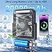 Imagen de Shayson Ventilador Portatil 20000mAh Camping Ventilador USB con Luz LED