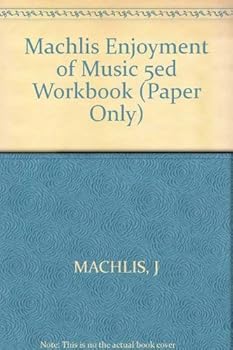 Paperback Enjoyment of Music Workbook Book