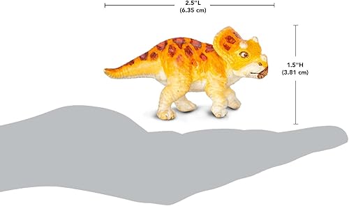 Miniatura 3 de Safari Ltd.  Triceratops bebé con huevo  Colección Dino Dana  Figuras de juguete para niños y niñas