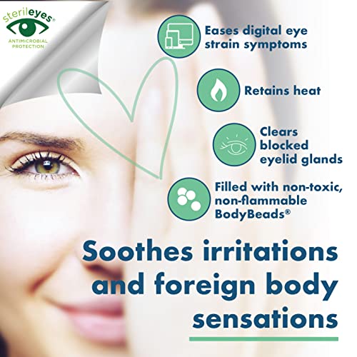 The Eye Doctor Essential – Antibacterial Hot Eye Compress Heat Bag For Dry Eye, Blepharitis And Mgd - Safe To Heat In A Microwave – Hot And Cold Eye Compress #TOP2