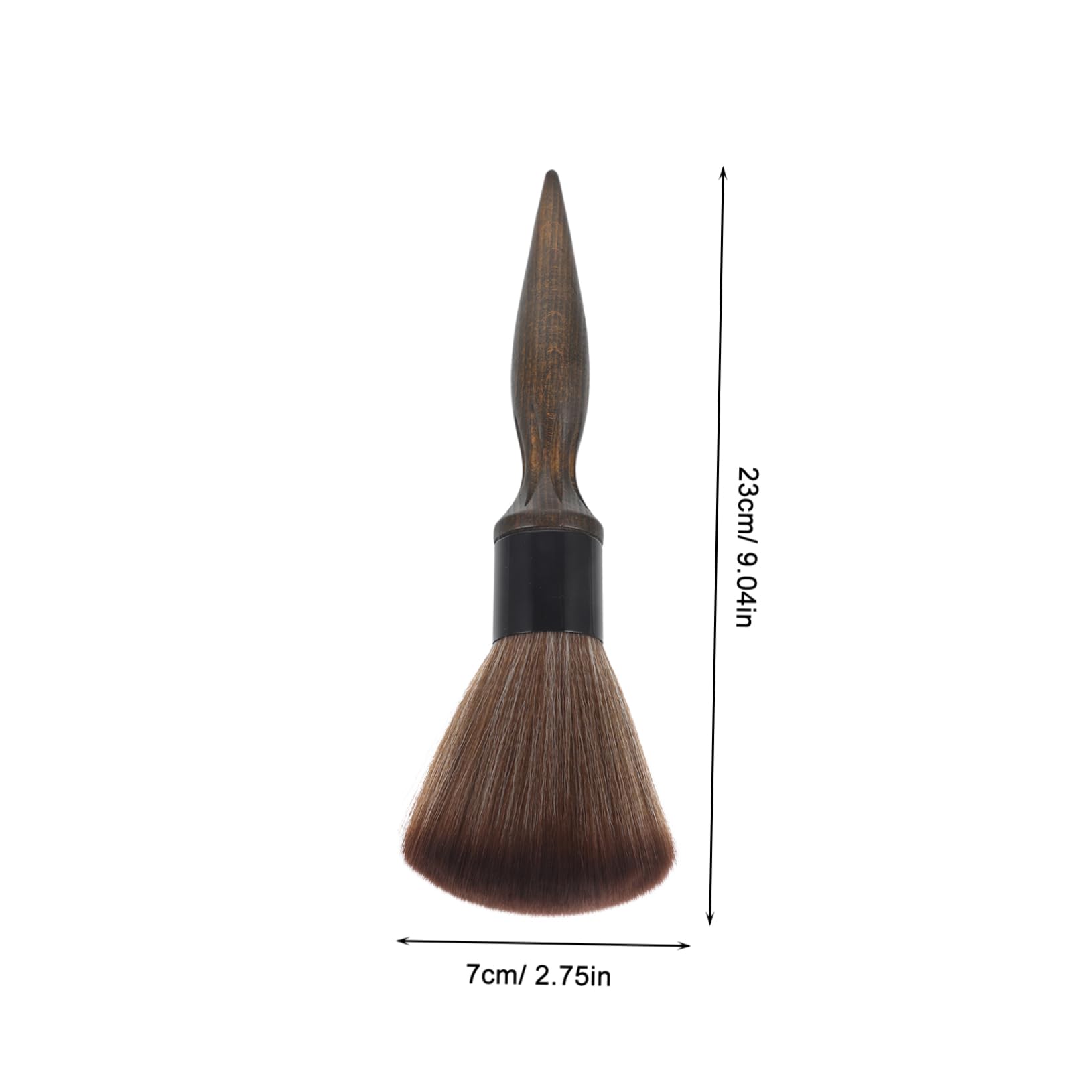 Ipetboom Long Handle Barber Neck Duster Brush Durable Haircut Brush for Soothing Skin After Shaving for Salon and Personal Use Sturdy and Materials