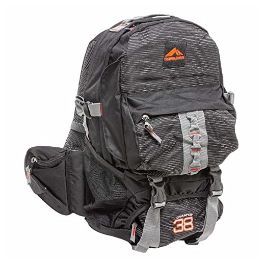 0038 - MOCHILA CRAMPON 38 - PRETO COM PONTILHADO