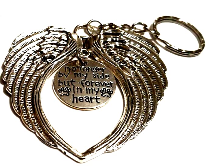 No Longer By My Side But Forever In My Heart Pet Memorial Personalized Acrylic Plaque 1 - Foto 4