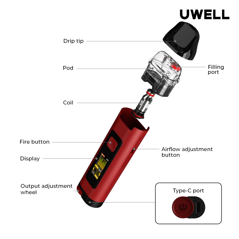 Uwell Crown Starter Kit Uwell Crown 4 Box Mod - Crown IV Checkmate Mod - 200W Explore Uwell Crown X Pod Mod Kit Online | ECigMafia Uwell Crown Starter Kit Uwell Crown 4 Box Mod - Crown IV Checkmate Mod - 200W Explore Uwell Crown X Pod Mod Kit Online | ECigMafia